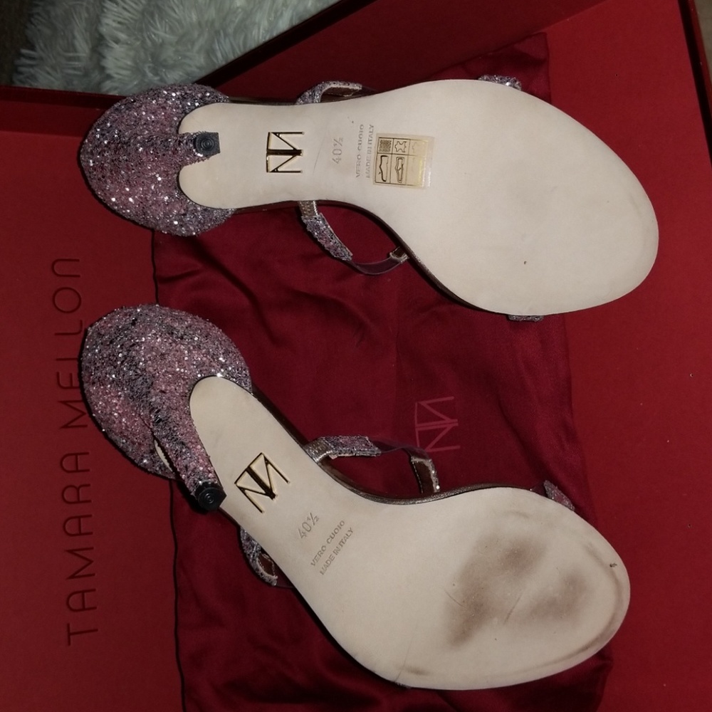 ❤️ AUTHENTIC TAMARA MELLON❤️ front line glitter - Picture 8 of 8